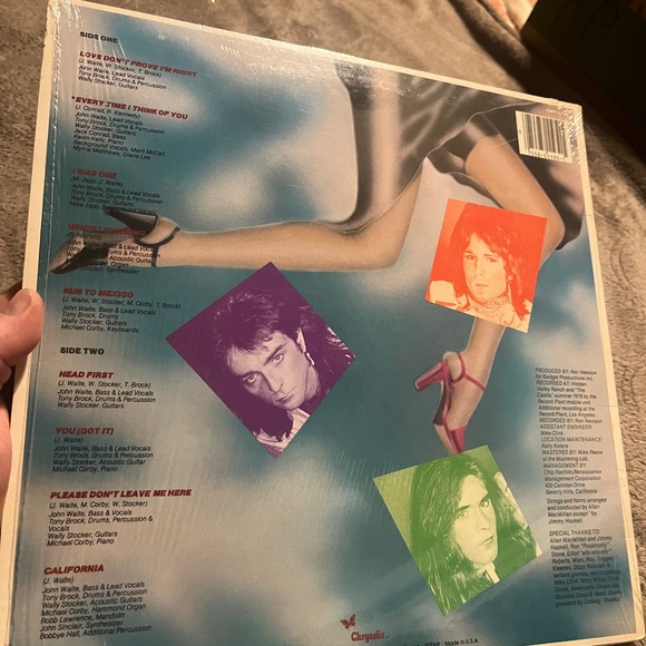 The Babys - Head First Everytime I think of You First Press -Vinyl LP 1979 - Picture 2 of 2